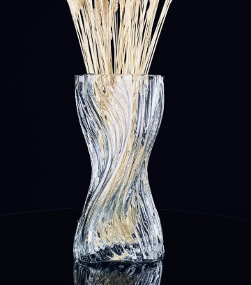 Декоративная ваза для цветов 26см в под.уп.(х6) 200-082 — Posudio