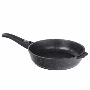 Сковорода индукц. 26см.Гранит Star, со съемной ручкой — Posudio