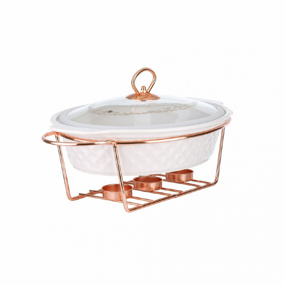 Мармит керамический ROSE GOLD 1,8л. LR12-03 фото 1 — Posudio