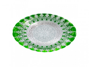 Блюдо больш. ВИРДЖИНИЯ ХРУСТАЛЬ 30см под. упак &mdash; Posudio