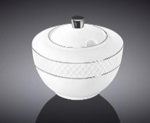 Сахарница  Diamond 340мл.с платиной — Posudio