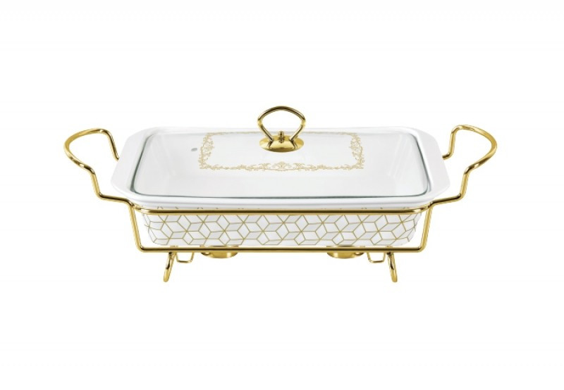Мармит керамический GOLD CUBE 1,8л. LR12-05 фото 1 — Posudio