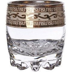 Набор стаканов для виски 6шт "Версаче" (Гусь Хрустальный) GE08-415 &mdash; Posudio