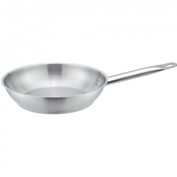 Сковорода EcoLine d 20 см, h 4,5см, нержавеющая сталь — Posudio