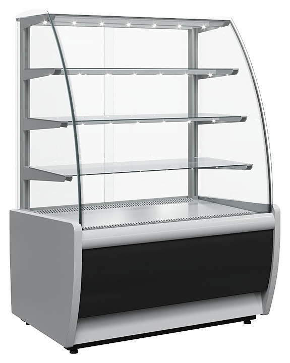 Витрина кондитерская Carboma K70 VM 0,9-1 Light (ВХСв - 0,9д Техно) фото 1 — Posudio