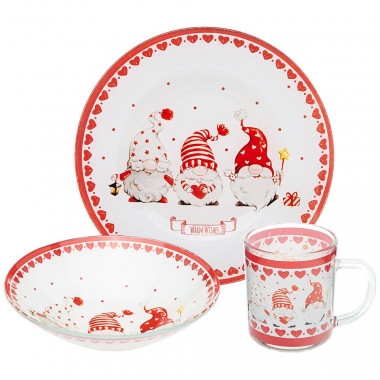Набор для завтрака 3 пр.&quot;Гномы&quot; — Posudio