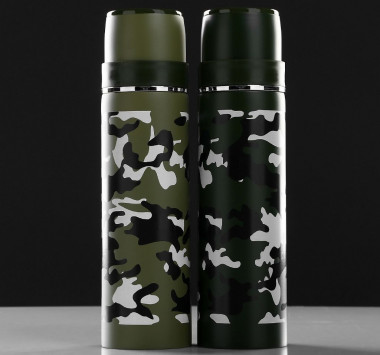 Термос "Солдат", 500 мл, сохраняет тепло 12ч. &mdash; Posudio