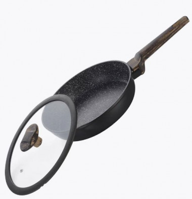 Сковорода 28см с крышкой  GP-3028SG &mdash; Posudio