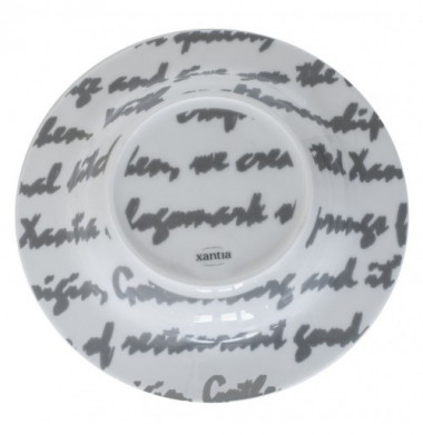 Акция Тарелка глуб. 23см серая Mars — Posudio