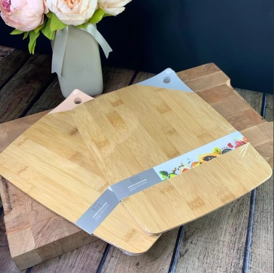Разделочная доска 30 см бамбук (х24) 160-102 фото 1 — Posudio