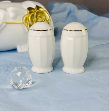 Набор солонок MARZIPAN GREY в под.уп.(х72)Фарфор 102-062 фото 1 &mdash; Posudio