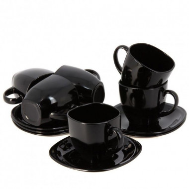 Чайный набор КАРИН НУАР 220мл 12пр. — Posudio