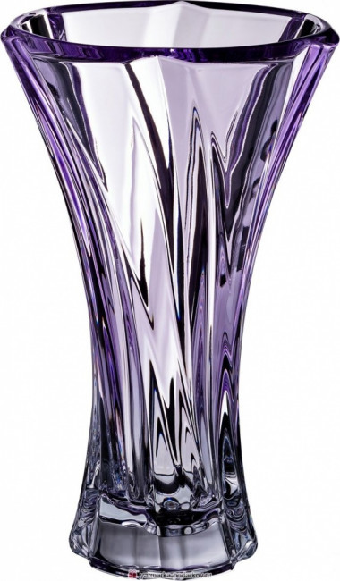 Ваза для цветов 35,5см (хрусталь) Aurum-Crystal Оклахома Аметист 808KG62072Т30320109F — Posudio