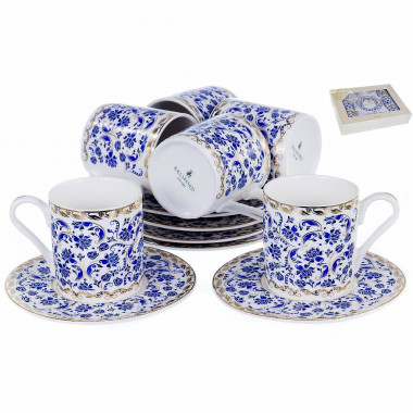 Кофейный набор Balsford «Мармарис», 12 предметов, 100 мл &mdash; Posudio