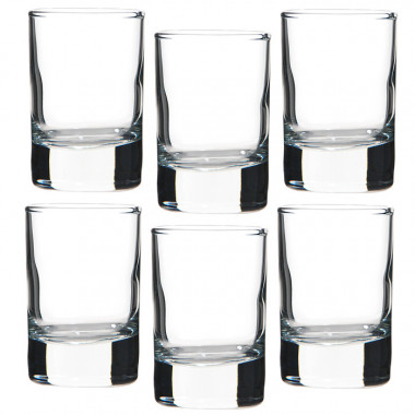 Набор стопок 6 шт 60 мл Pasabahce Side 42484B &mdash; Posudio