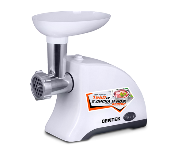 Мясорубка Centek CT-1609 бел. 1550ВТ фото 1 — Posudio