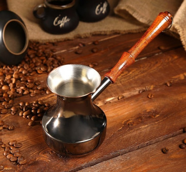 Турка  для кофе медная "ОРНАМЕНТ" 0,4л &mdash; Posudio