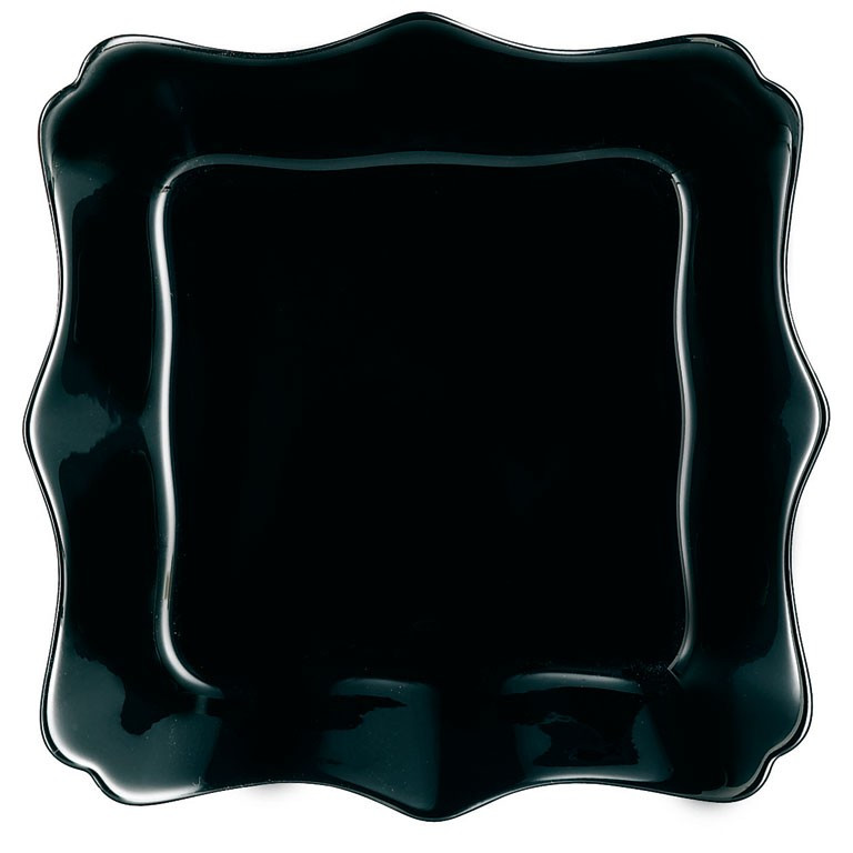 Обеденная тарелка 25.5см Luminarc Authentic Black J1335 (E4953) фото 1 — Posudio