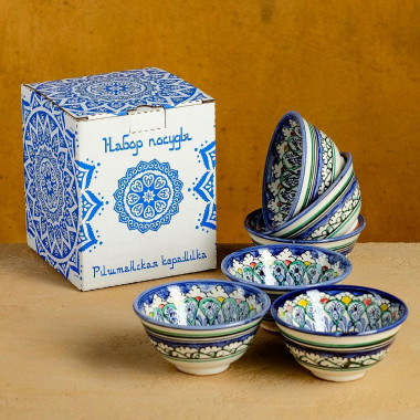 Набор больших пиал 11см, 6шт в подар упак — Posudio