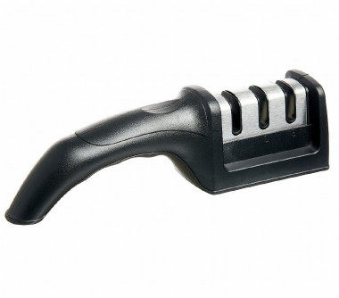 Ножеточка (нерж.+керам.стержень+пластик) &mdash; Posudio