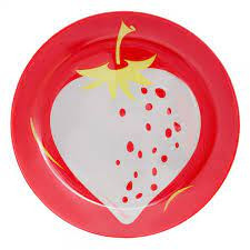 Тарелка десертная ФРУТИ ЭНЕРДЖИ КЛУБНИКА 21см — Posudio