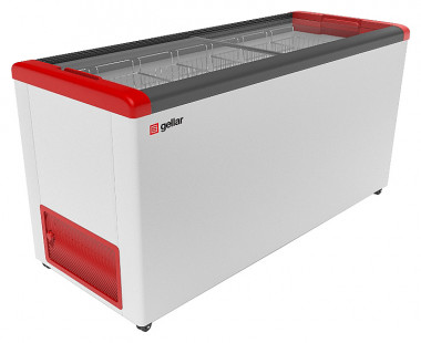 Ларь морозильный Frostor GELLAR FG 600 C красный — Posudio