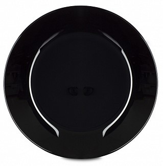 Тарелка обеденная ЛИЛИ БЛЭК 25см &mdash; Posudio