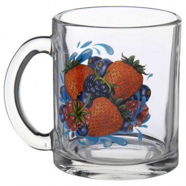 Кружка чайная 320мл ОСЗ Ягодный микс 04C1208YMK &mdash; Posudio