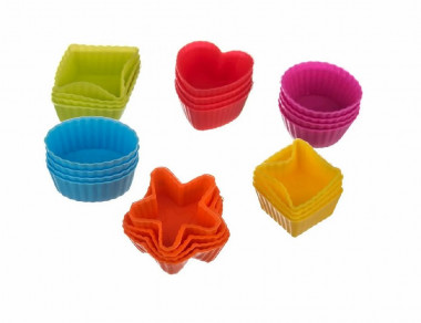 Набор силиконовых форм для выпечки 3,4*2,5*1,5см. &mdash; Posudio