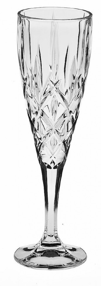 Бокал для шампанского 180мл (2шт)Crystal Bohemia Sheffield 990/10900/0/52820/180209 фото 1 — Posudio