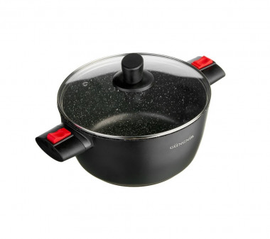 Кастрюля  4,3л с/кр а/пр [VIKING] съем руч 24*12см — Posudio