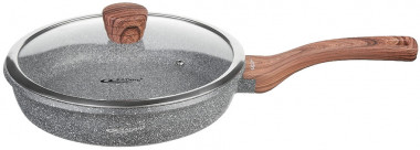 Сковорода 24см с/кр а/пр [ПИРИТ] &mdash; Posudio