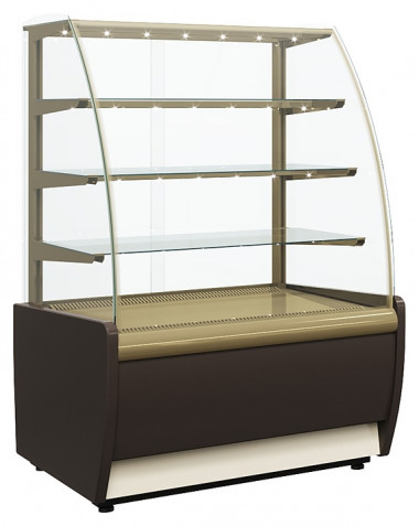 Витрина кондитерская Carboma K70 VM 1,3-1 Light (ВХСв - 1,3д) — Posudio