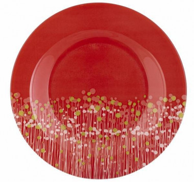 Тарелка 25 см Luminarc &quot;Flowerfield Red&quot;,Н2482 — Posudio
