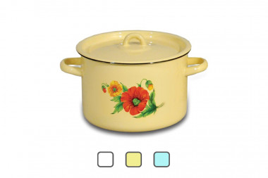 Кастрюля 7л.цил. с рис &mdash; Posudio