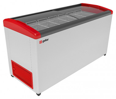 Ларь морозильный Frostor GELLAR FG 600 E красный — Posudio