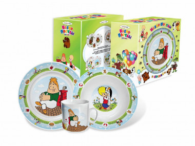 Набор посуды детский "Малыш и Карлсон" &mdash; Posudio