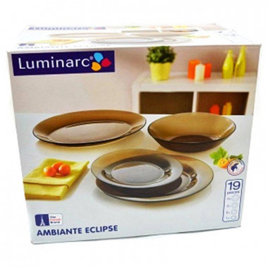 Столовый набор АМБЬЯНТЕ ЭКЛИПС 19предмета, N1498 — Posudio