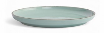 Тарелка обеденная DAILY бирюзовый 24см &mdash; Posudio