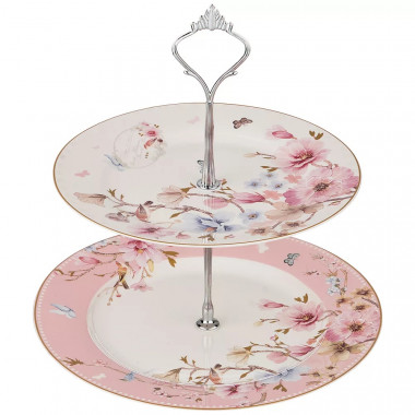 Этажерка 2-х ярусная 23*19*23см &quot;Онфлер&quot; — Posudio