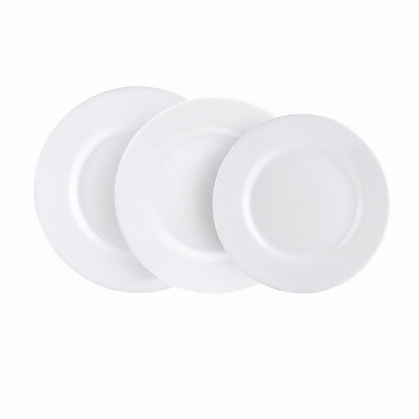 Столовый набор 18 предметов ДИРЕКТОР БЕЛЫЙ &mdash; Posudio