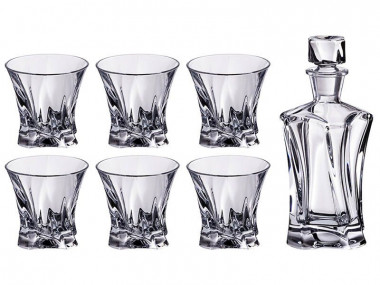 Набор для виски графин+6 стаканов КООПЕР 8099999799U960117S9Y — Posudio