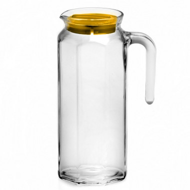 Графин с желтой крышкой 1л 80051Y &mdash; Posudio