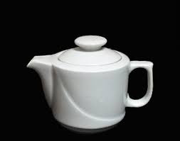 Акция  Чайник Принц 300мм бел.1с (Башкирский фарфор) фото 1 &mdash; Posudio
