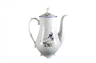 Кофейник 1,2л Cmielow Rococo Гуси 0035560E280 &mdash; Posudio