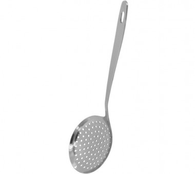 Шумовка нержавеющая ручка 20 см Luxstahl кт1086 &mdash; Posudio