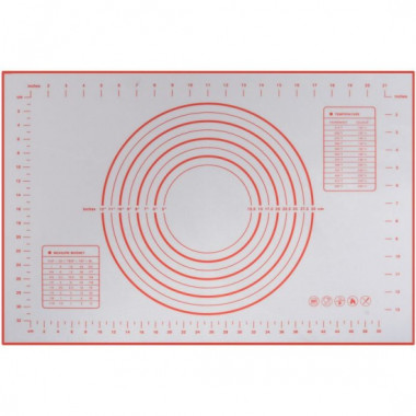 Коврик для выпечки с разметкой 40*30см. — Posudio