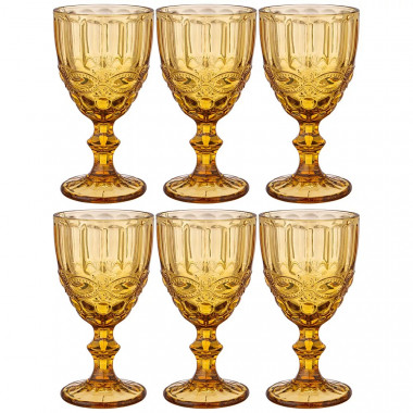 Набор стаканов Серпентина 6шт 270мл.MUZA COLOR — Posudio