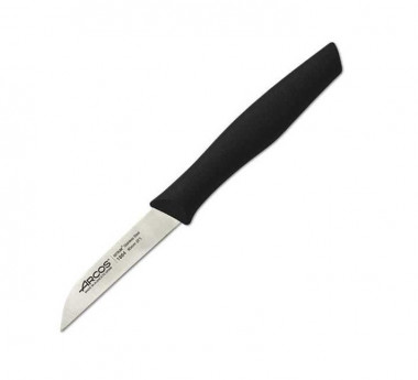 Нож для чистки 8см.рукоять черная — Posudio