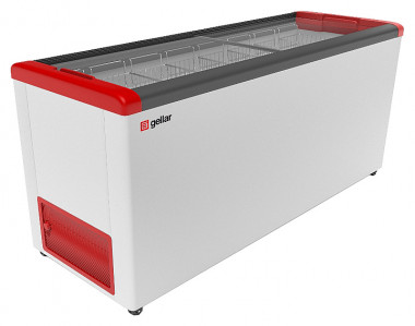Ларь морозильный Frostor GELLAR FG 700 C красный — Posudio